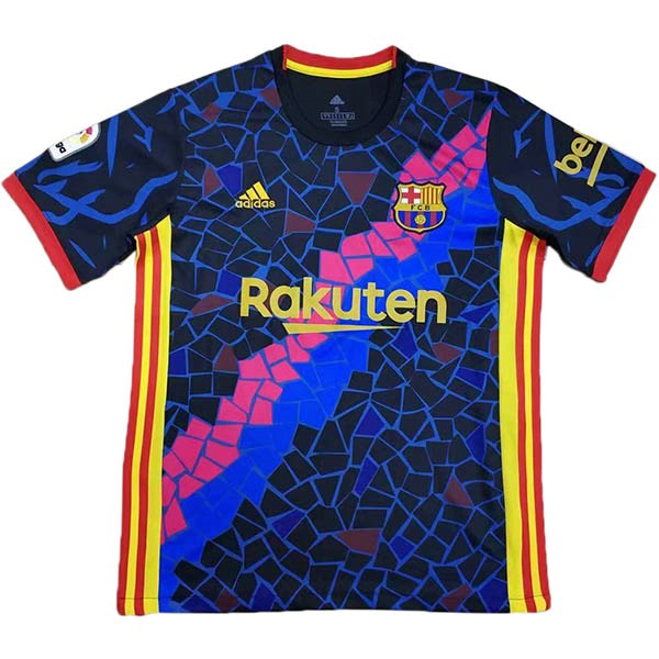 Camiseta Barcelona Concepto 2019-20 Azul Rojo